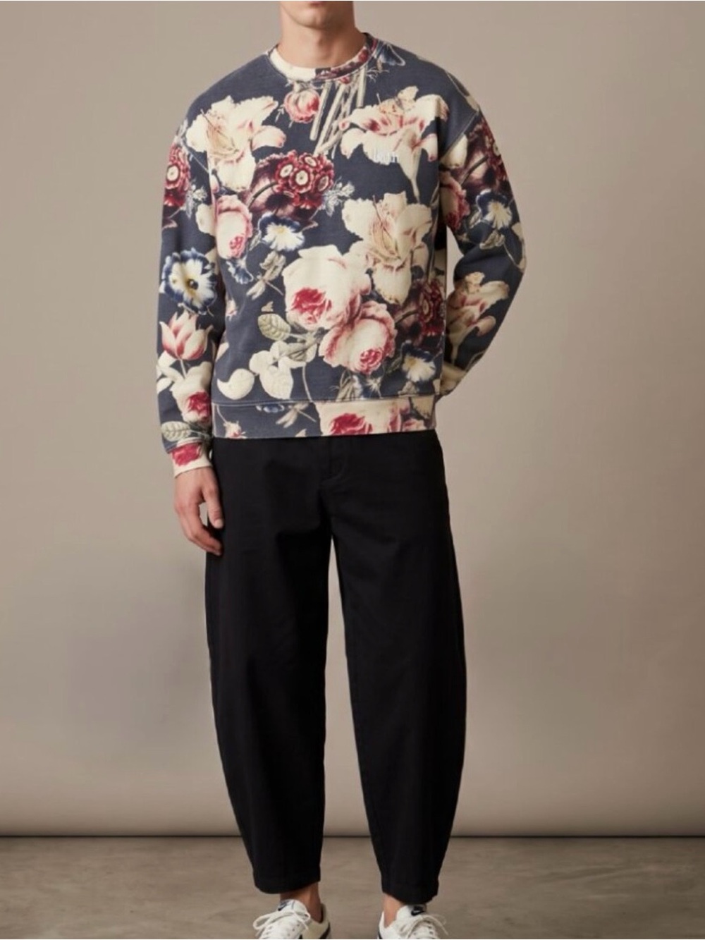 RARE 2021 GRAIL - KITH WINTER 2021 Tapestry all-over Floral Nelson Crewneck